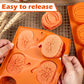 Webake Silicone 6-Cavity Pumpkin Cake Molds for Baking (2pcs)