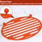 Webake Roasting Rack Oval Silicone 11x8 Inches Cooling Drying Rack Kitchen Cooking Rack for Baking Roasting Pan, Heat-Resistant Silicone Trivet