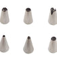 Webake 24pcs Stainless Steel Decorative Cupcake Frosting Tips