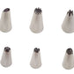 Webake 24pcs Stainless Steel Decorative Cupcake Frosting Tips