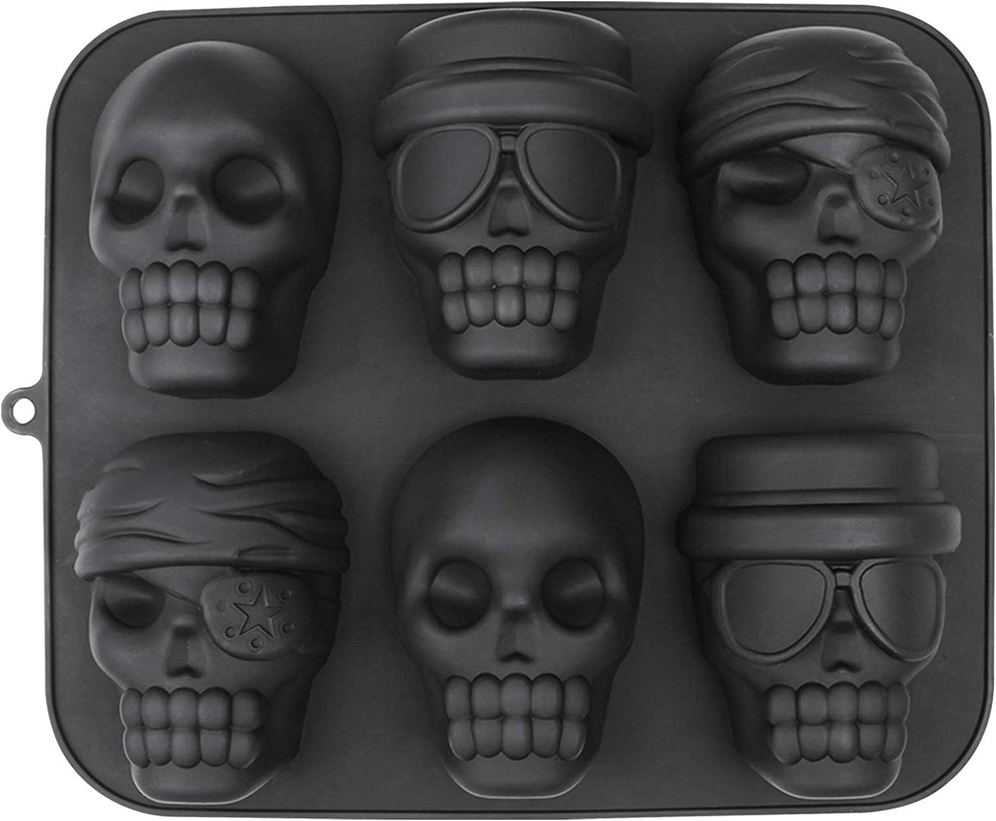 Webake Halloween Silicone Baking Skull Cake Pan