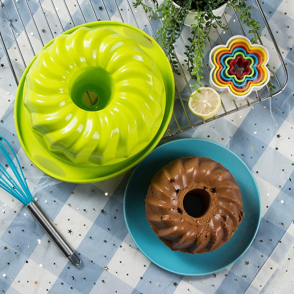 Webake 10 Inch non-stick bundt cake baking pan