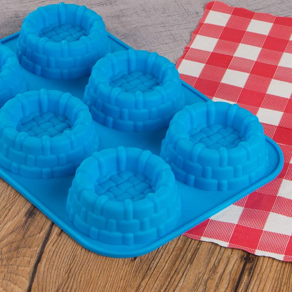 Webake shortcake baskets cake pie pan silicone mold Jello Soap bakeware tray