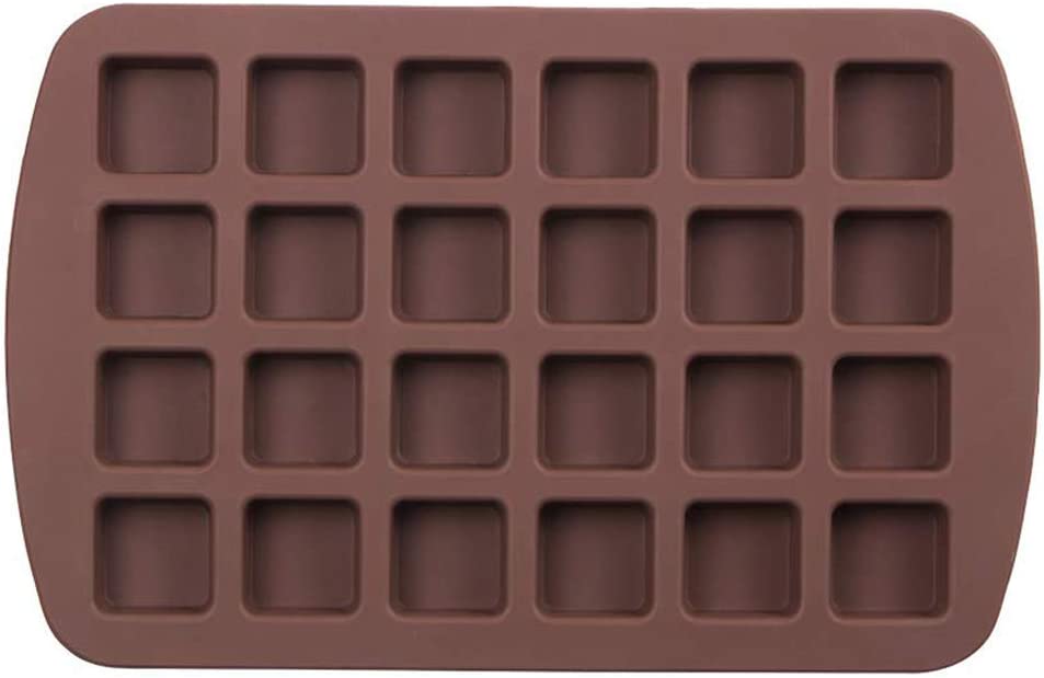3 Pack Square Chocolate Candy Mold 2 X 2 X 1 Silicone Baking Molds For  Browni