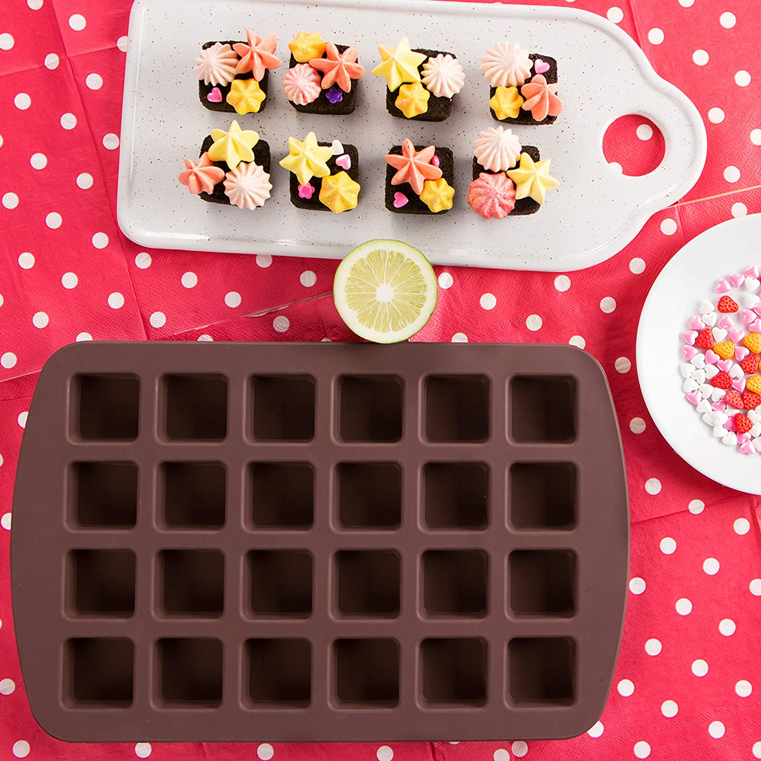 Silicone hotsell brownie tray