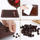 Webake LFGB 2 pack 202 cavity slicone mini candy chocolate chip mold Small dot cake decoration (1 scraper included)