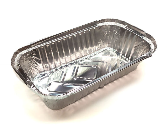 Webake 6 Inch Disposable Oblong Cake Aluminum Foil Pan (25pcs)