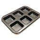 Webake 10.5x7 Inch Food Grade Cast Iron Loaf Pan