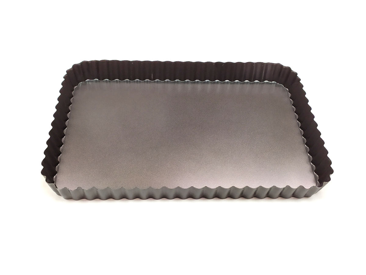 Webake 12.3x8.4 Inch Rectangular Metal Pie Pans