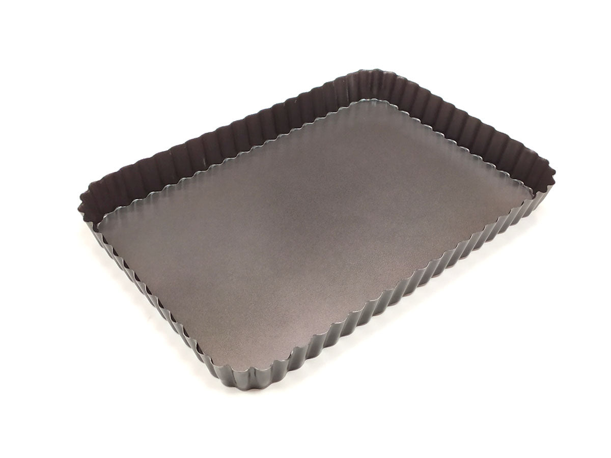 Webake 12.3x8.4 Inch Rectangular Metal Pie Pans