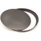 Webake 13 Inch Metal Dish Fruit Tart Pan with Removable Bottom