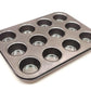 Webake 12 Cavity Non-Stick Steel Mini Muffin Pan