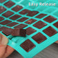 Webake 126 cavity square silicone mini gummy and pralines caramels chocolate molds