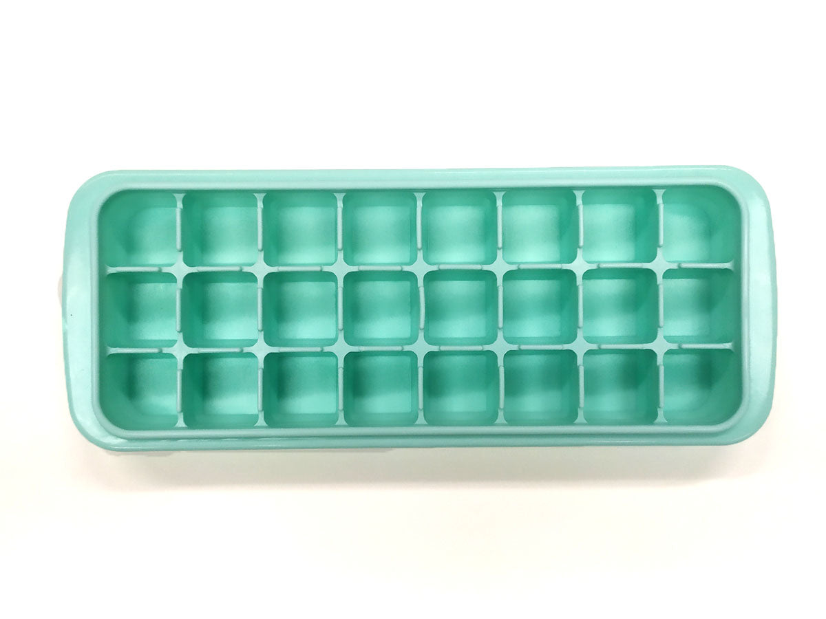 Webake 24 Cavity Rectangle Silicone Ice Cube Trays with Lid