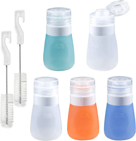 https://webakemall.com/cdn/shop/products/Webake2ozsiliconesaucesaladdressingcontainercondimentleakproofsqueezebottleswith2pcscleaningbrush_5Pack_1.jpg?v=1658905209&width=533