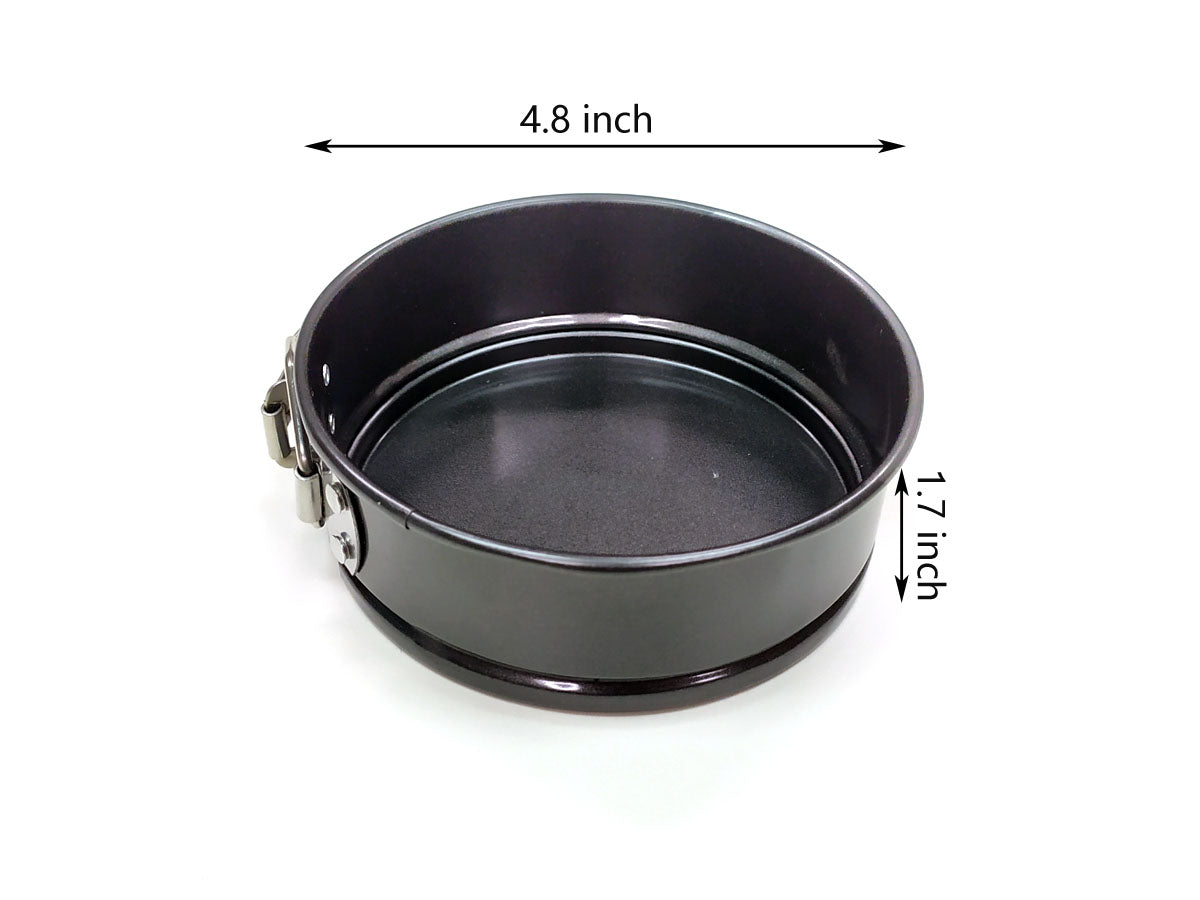 Webake 5/7/9 Inch Non-Stick Round Springform Pan Set with Removable Bottom