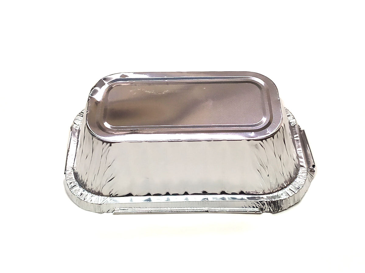 Webake 6 Inch Disposable Oblong Cake Aluminum Foil Pan (25pcs)