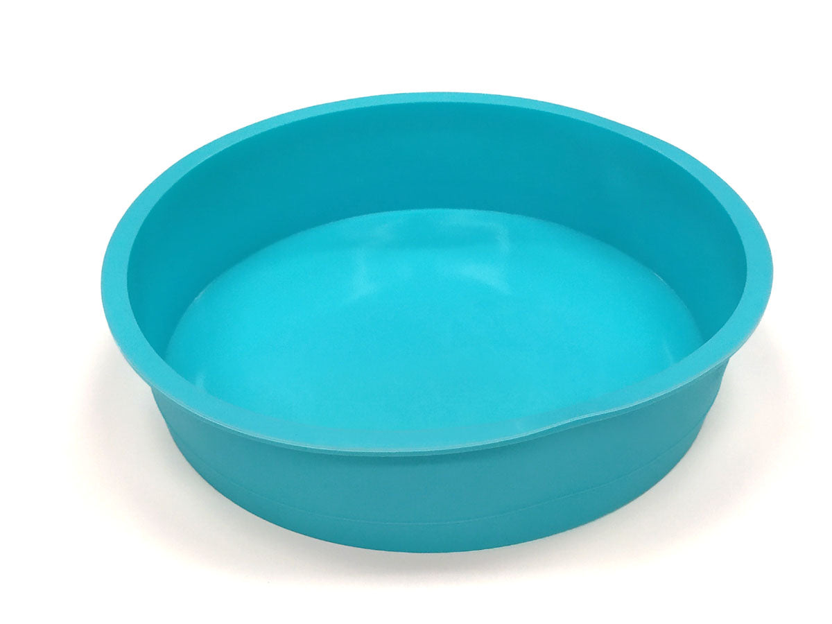 Webake 9 Inches Circle Non Stick Silicone Cake Moulds