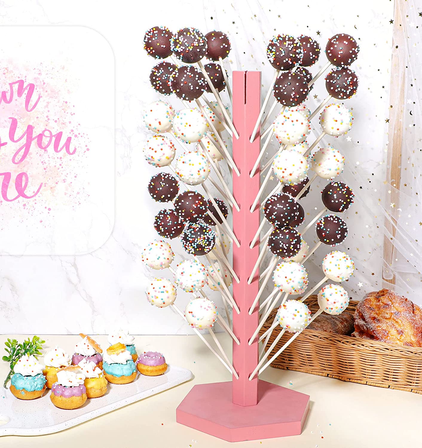 Webake 48 holes lollipop display holder