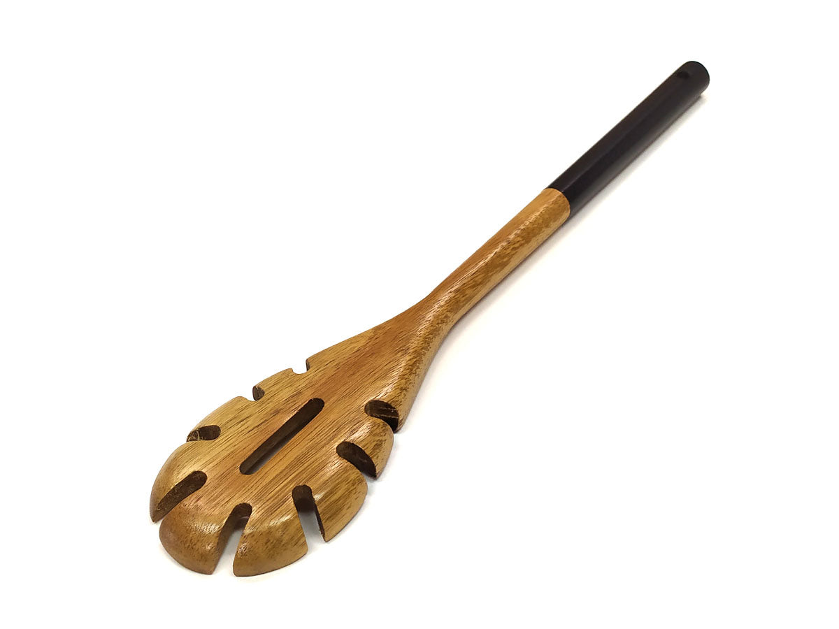 Webake Non Stick Wooden Kitchen Spaghetti Spoon Utensils Cooking