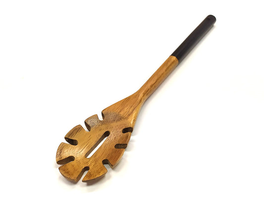 Webake Non Stick Wooden Kitchen Spaghetti Spoon Utensils Cooking