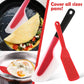 Webake omelette heat resistant non stick silicone long crep spatula,Set of 2