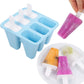 Webake Reusable Silicone Dishwasher Ice Cream Frozen Popsicle Maker Mold BPA Free