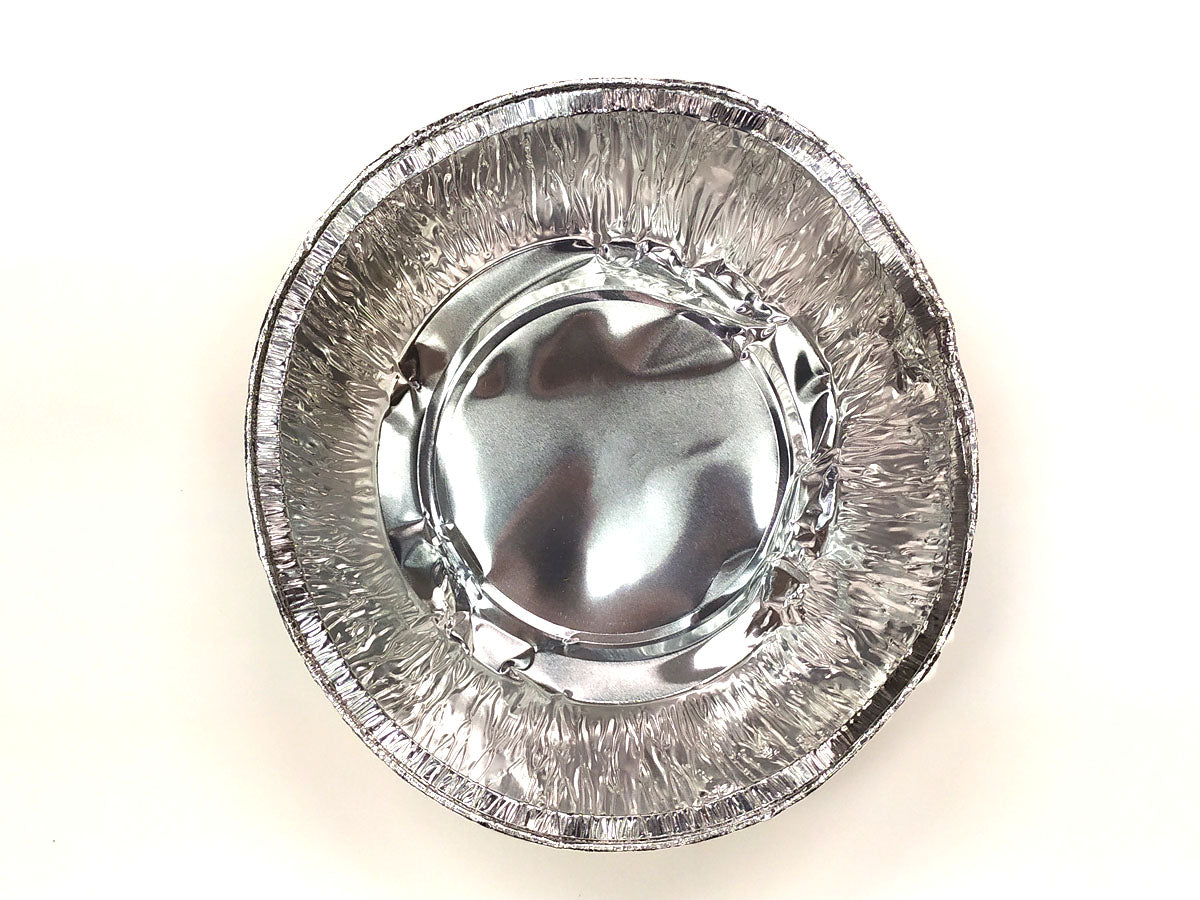 Webake Round Disposable Foil Pans with Lids (25pcs)