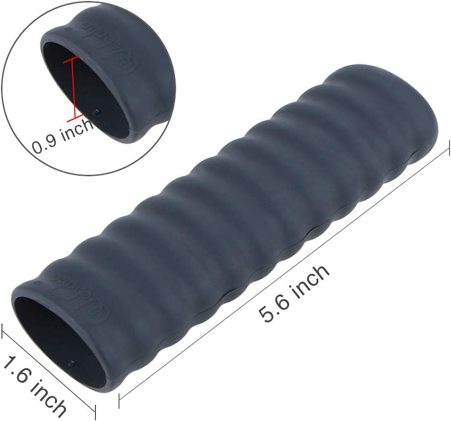 Webake black silicone hot handle cover holder sleeve (3 Pack)