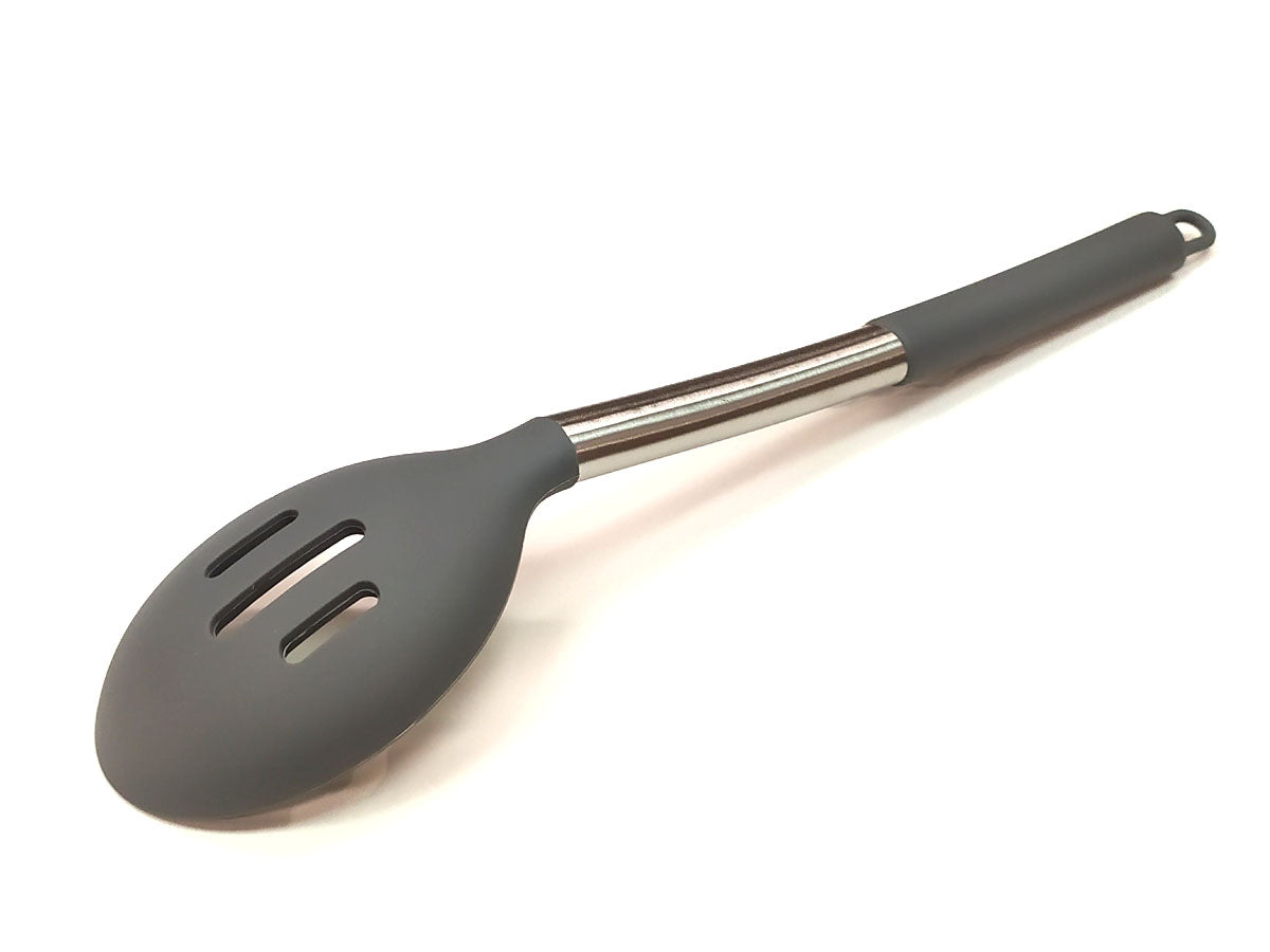 Webake Stainless Steel Handle Non Stick Slotted Cooking Spoon