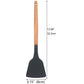 Webake Wooden Handle Non-Stick Silicone Cooking Utensils (12.68"x3.15")