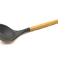 Webake Wooden Handle Non-Stick Silicone Spoon Utensils (12.4"x3.07")