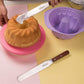 Webake violet silicone non-stick kugelhopf pan 9 inch fluted tube cake mold