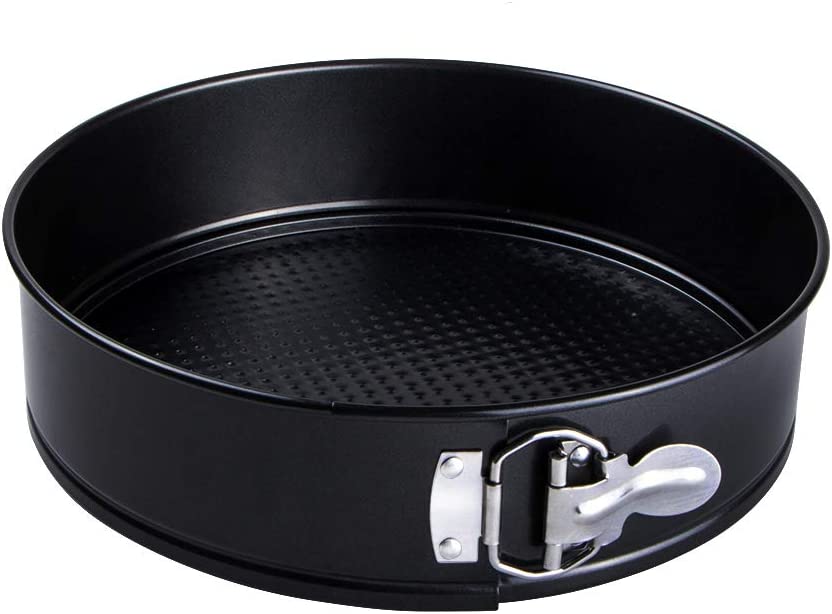 Webake 10 Inch Non-Stick Leakproof Loose Removable Bottom Round Springform Pan