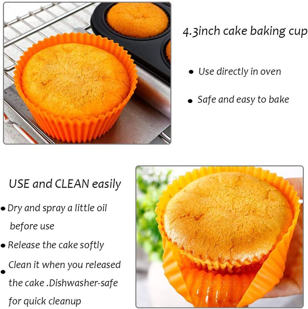 Choice 24 Cup 3.5 oz. Non-Stick Carbon Steel Muffin / Cupcake Pan