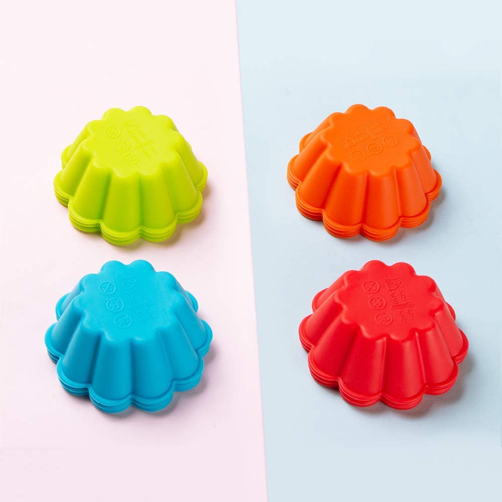 Silicone mini hotsell cupcake liners